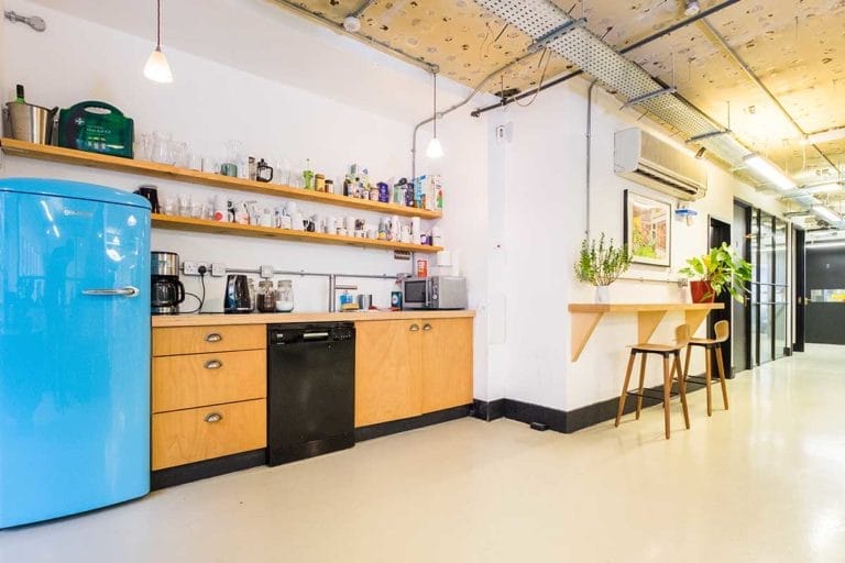 Office kitchen area